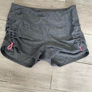 Zella grey /coral shorts NWOT